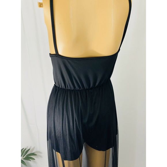 Boutique Beach Romper With Tulle Skirt L - Picture 5 of 6